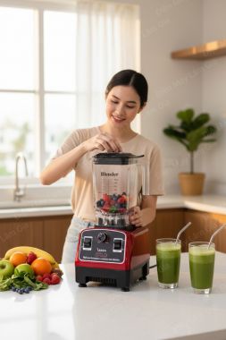 Máy xay sinh tố 1.8L 2200W Cao Cấp Lâm Gia