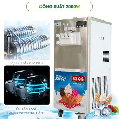 Máy Làm Kem Tươi Bice Lâm Gia S208