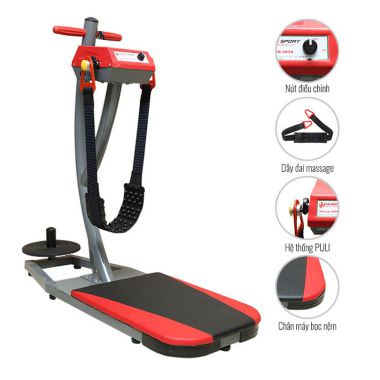 MÁY RUNG BỤNG ĐỨNG PRO XOAY EO