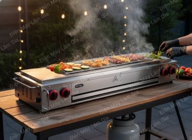 Bếp Nướng Thịt Không Khói 150 Lâm Gia