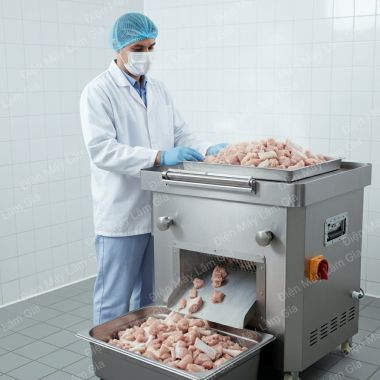 Máy cắt gà công nghiệp Lâm Gia