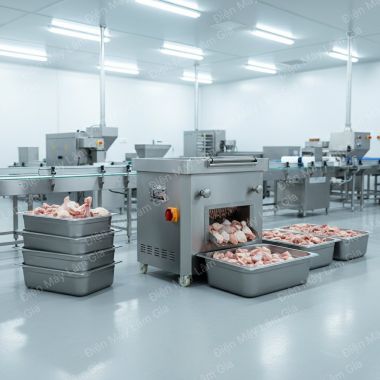 Máy cắt gà công nghiệp Lâm Gia