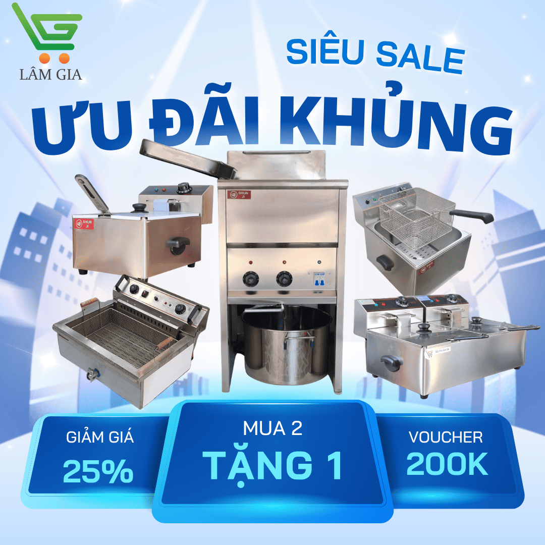 BÙNG NỔ SALE THÁNG 6 - SẮM BẾP CHIÊN, NHẬN ƯU ĐÃI NGẬP TRÀN!