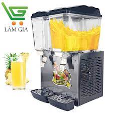 Máy Làm Mát Nước Trái Cây 2 Ngăn Phun