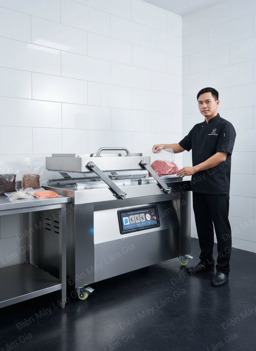 Máy hút chân không MIKOSHI DZQ600*2 Pro MAX