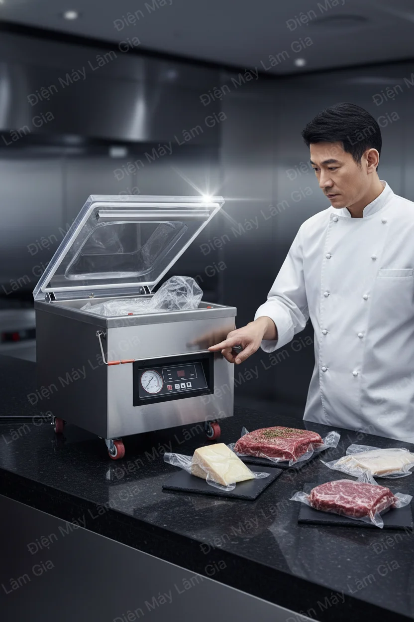 Máy Hút Chân Không DZQ-320 PRO Lâm Gia