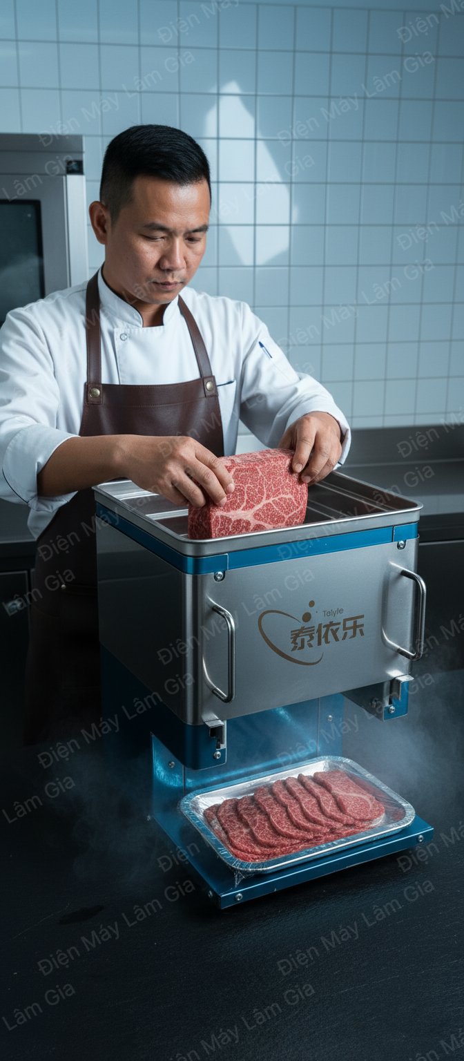 Máy Thái Thịt Tươi HD10 Lâm Gia