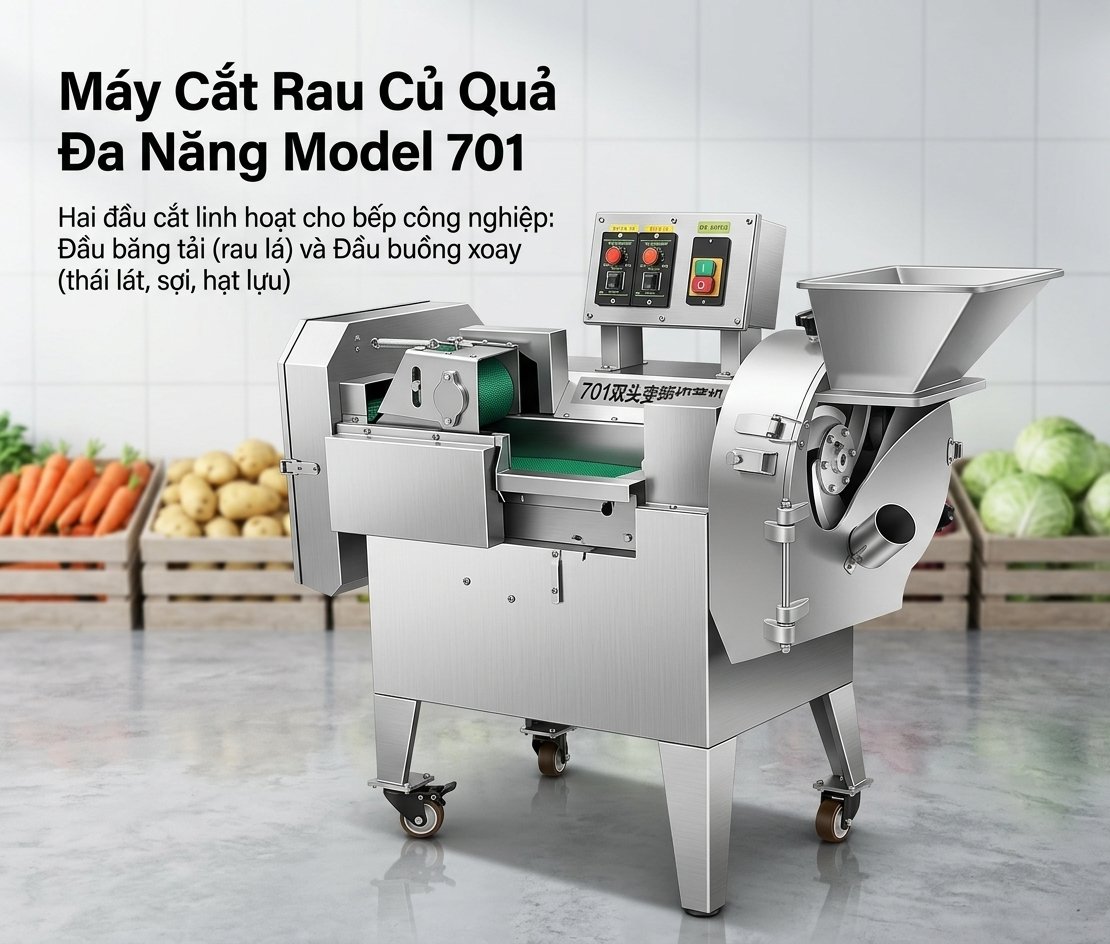 Máy Thái Củ Quả Công Nghiệp 280 Lâm Gia